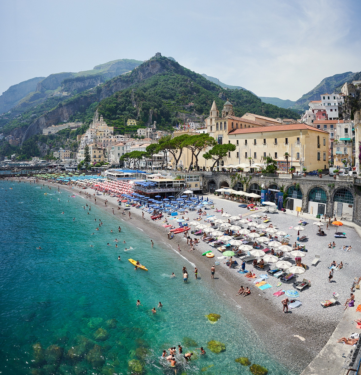 Troy House: Amalfi #2, 2019, Giclee print, 52 x 50 inches (paper size: 62 x 60 inches)