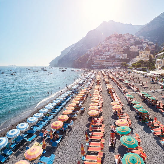 Troy House: Positano #1, 2017, Giclee print, 50 x 55 inches (paper size: 60 x 65 inches)
