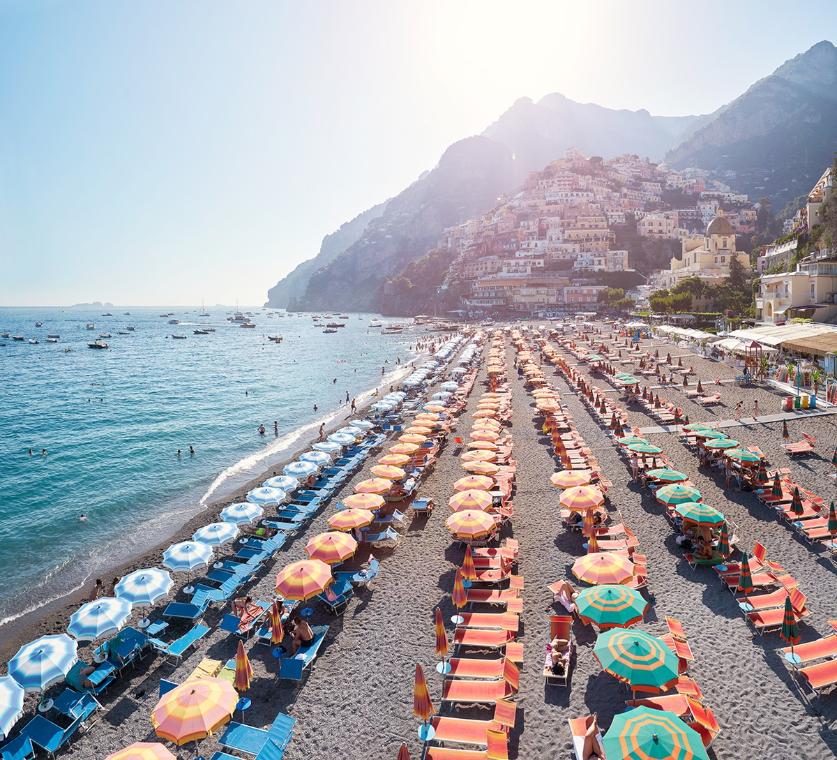 Troy House: Positano #1, 2017, Giclee print, 50 x 55 inches (paper size: 60 x 65 inches)