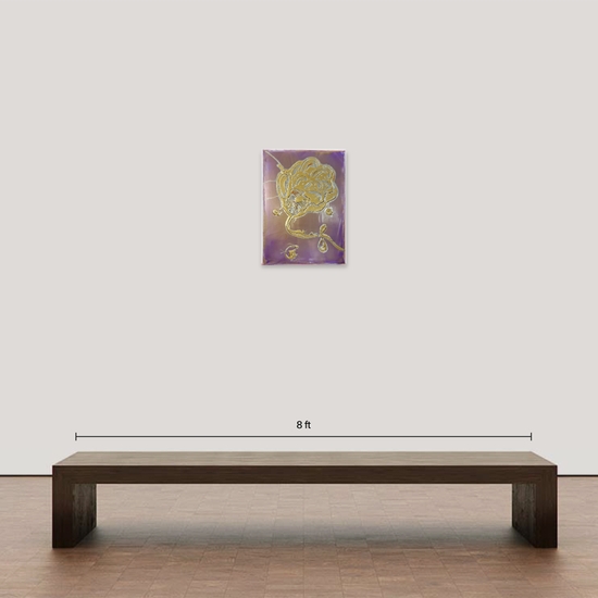 Spatial mockup of 'Tiny Bloom No. 24'
