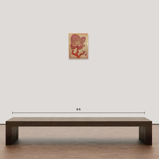 Spatial mockup of 'Tiny Bloom No. 2'