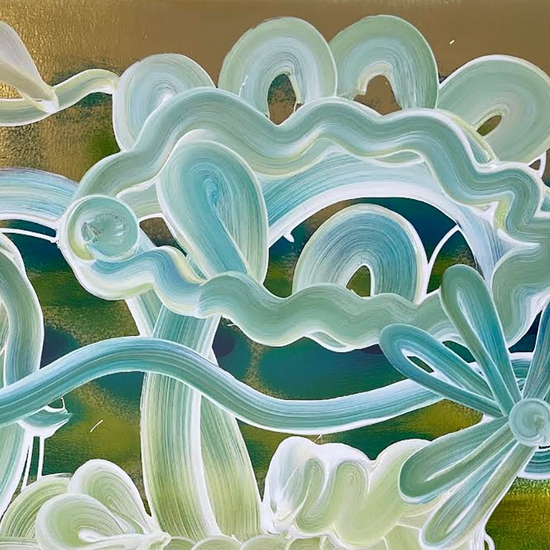 Detail of 'Wallflower (No. 24)'