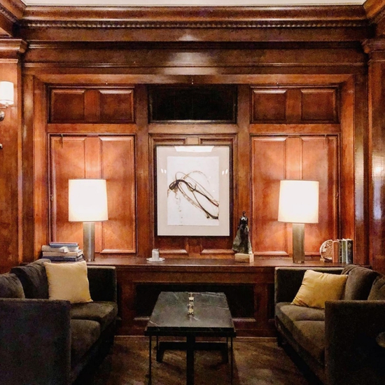 Installation shot of Trace 1319 at private residence