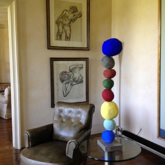 Annie Morris installation, Private Residence