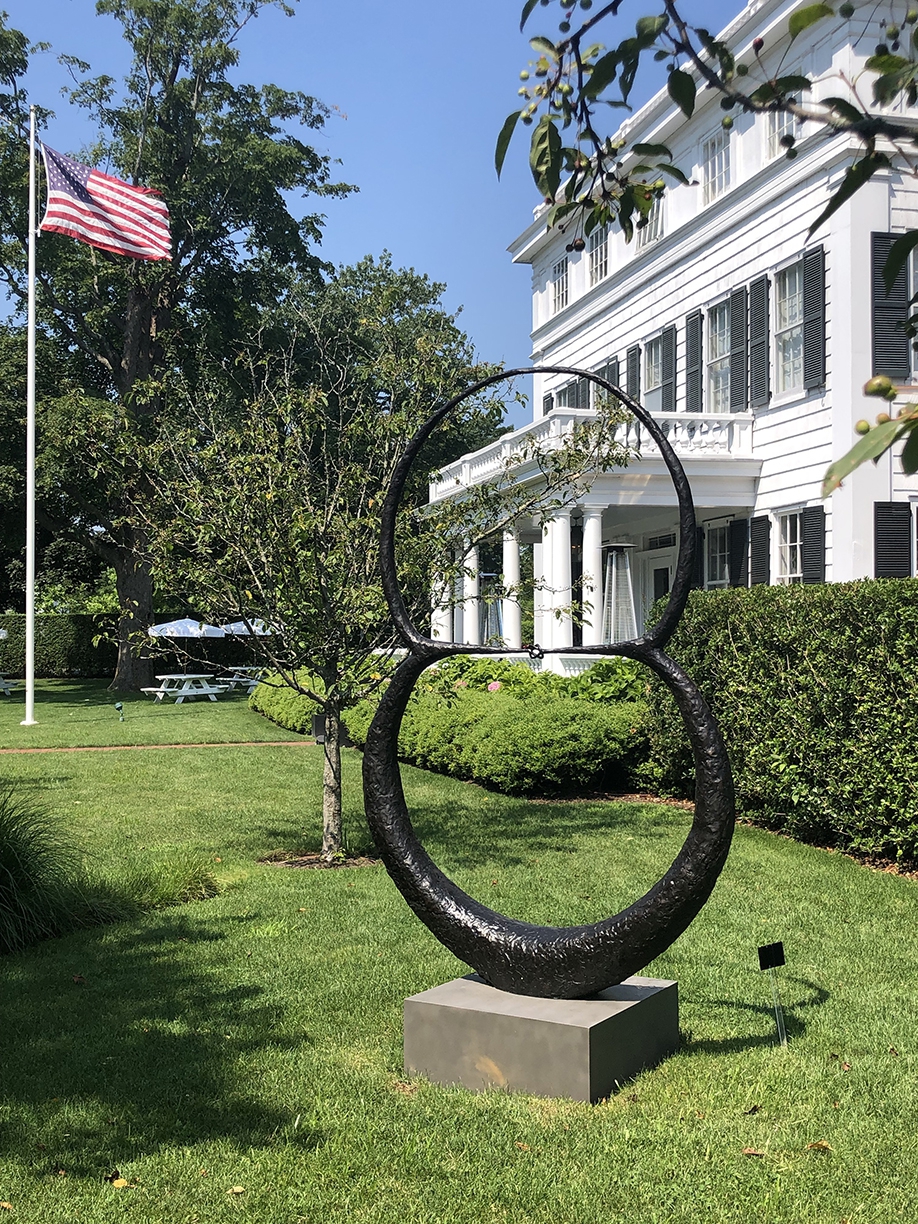 Michael Schultheis: Venn Fidelities Coupling, 2019, Bronze, 96 x 60 x 10 inches
