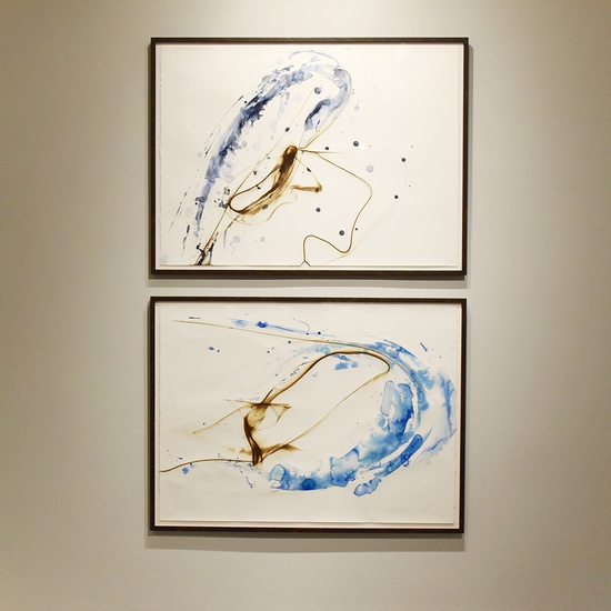 Installation view of Trace 2120 & Trace 1920 in 'New From the Northwest' 2021 Group Exhibition