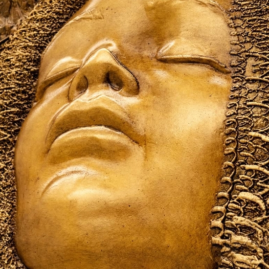 Detail of public installation at the Seattle-Tacoma International Airport, image courtesy of artist