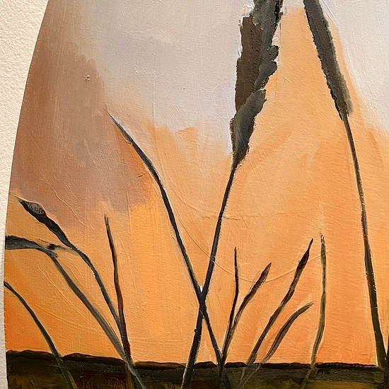 Detail of 'apart from the day, I remain'