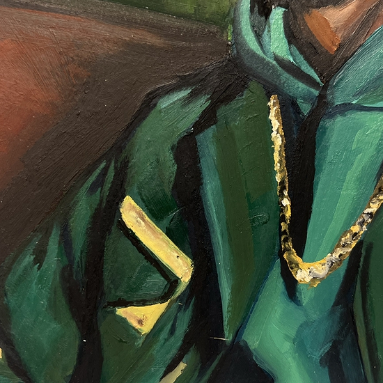 Detail of 'Hit Me When You Get a Minute 1'