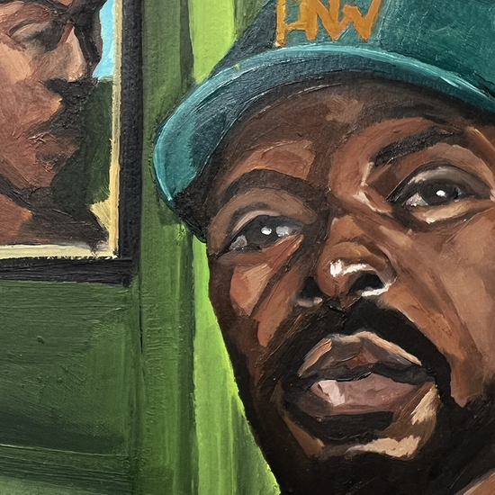 Detail of 'Hit Me When You Get a Minute 1'