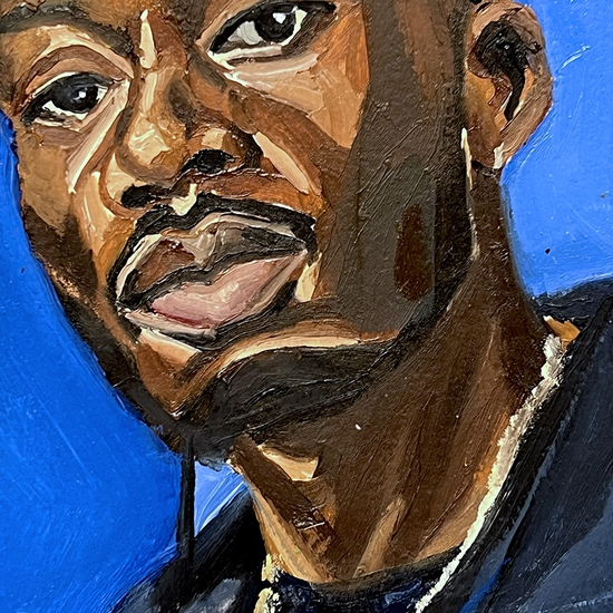 Detail of 'Hit Me When You Get a Minute 3'