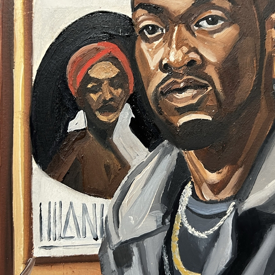 Detail of 'Hit Me When You Get a Minute 4'