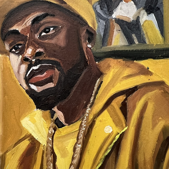 Detail of 'Hit Me When You Get a Minute 5'