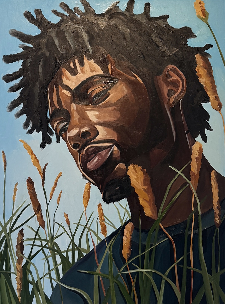 Barry Johnson, I wish of nothing but, 2026, Oil on gessoboard, 48 x 36 x 2 inches