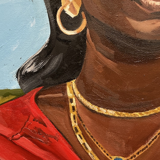 Detail of 'It's Something Called Peace'