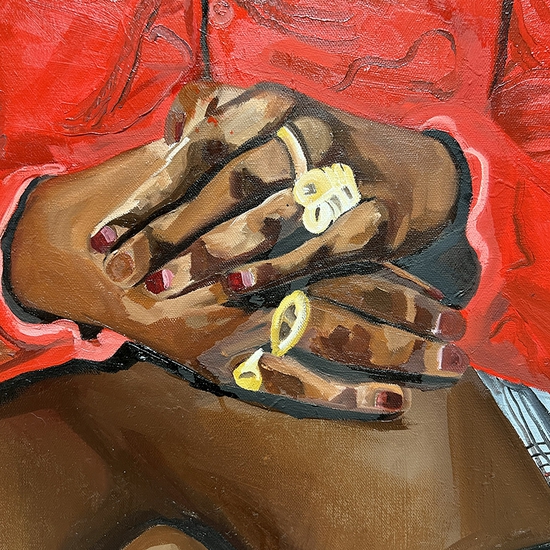 Detail of 'It's Something Called Peace'