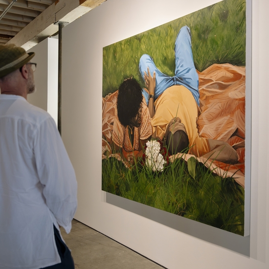 barry johnson, silence is golden, install, photo by Ryan Warner