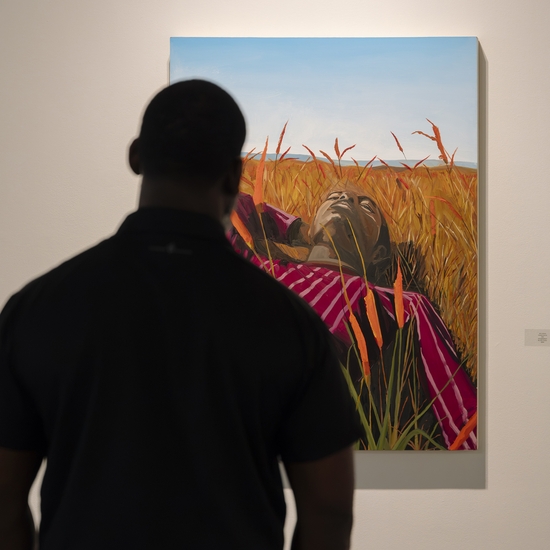barry johnson, silence is golden, install, photo by Ryan Warner