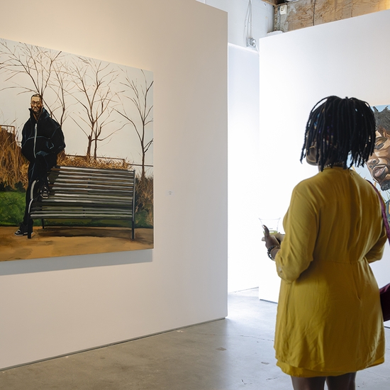 barry johnson, silence is golden, install, photo by Ryan Warner