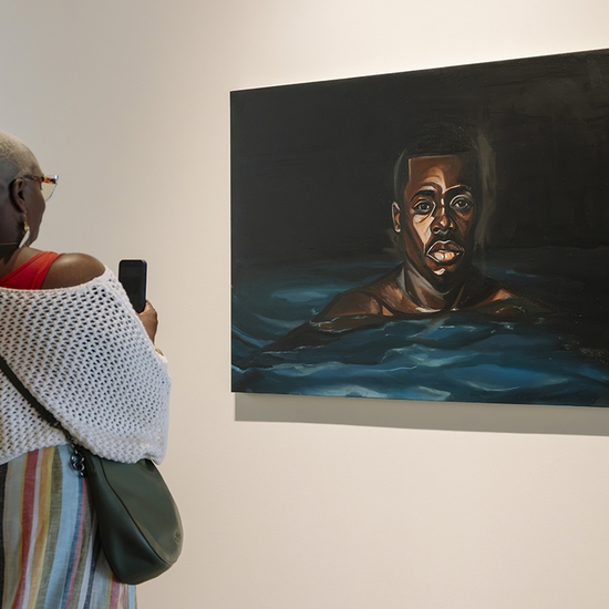 barry johnson, silence is golden, install, photo by Ryan Warner