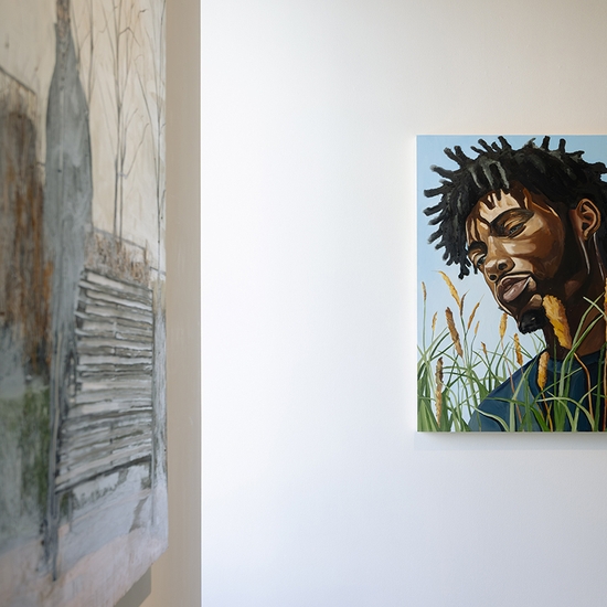 barry johnson, silence is golden, install, photo by Ryan Warner