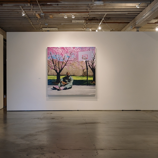 barry johnson, silence is golden, install, photo by Ryan Warner