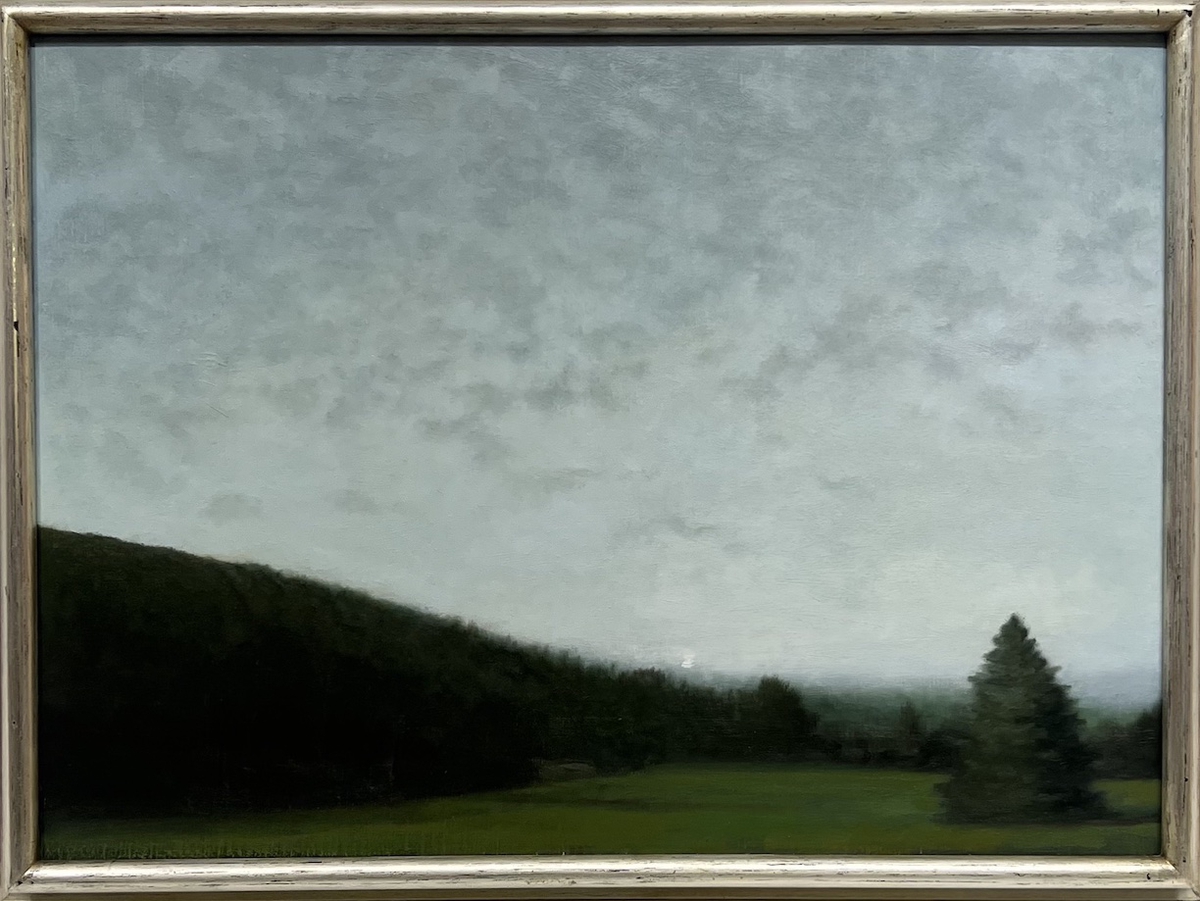 Jeff Joyce: Morning, NY, 2000, Oil on canvas, 21 x 28.5 inches (framed dimensions: 23 x 31 inches)