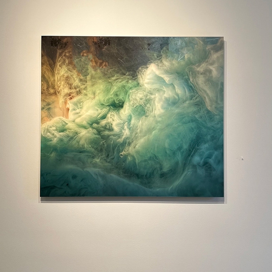 Kim Keever: Abstract 62312b, 2022, Premium high gloss archival art print, Edition of 5, 44 x 50 inches (custom size available)