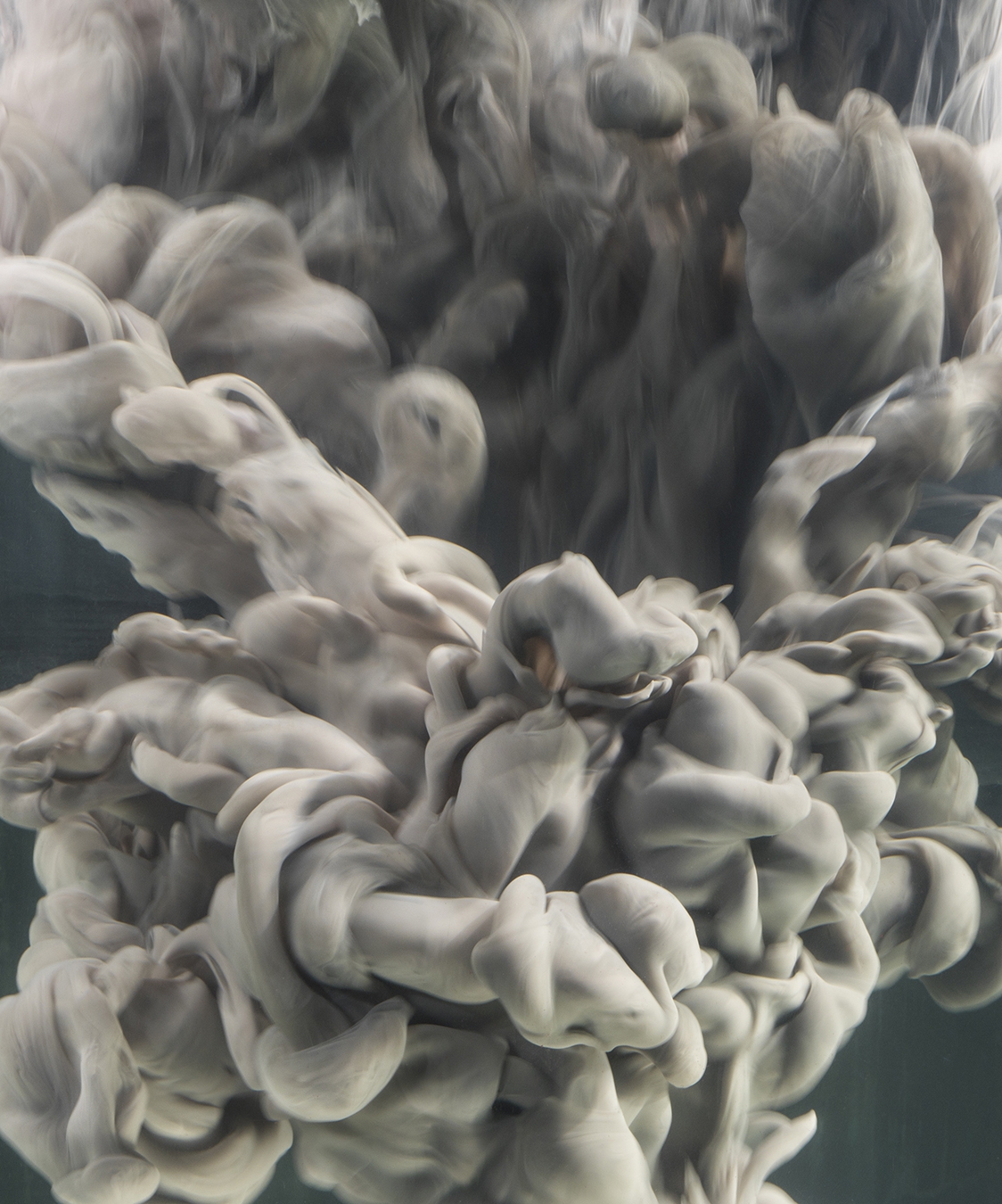 Kim Keever, Abstract 30198, 2017, Premium high gloss archival print,  29 x 24 inches, Framed size 35 x 30 x 1.25 inches, Edition 1 of 5