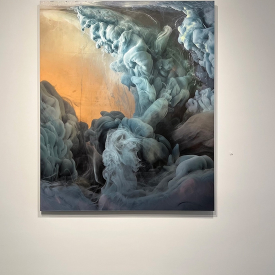 Kim Keever: Abstract 41455b, 2022, Premium high gloss archival art print, Edition of 5, 53 x 44 inches (custom size available)