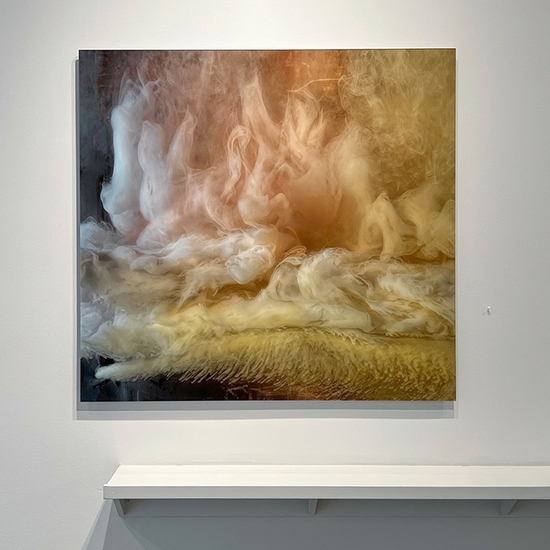 Kim Keever: Abstract 62383b, 2022, Premium high gloss archival art print, Edition of 5, 44 x 47 inches (custom size available)