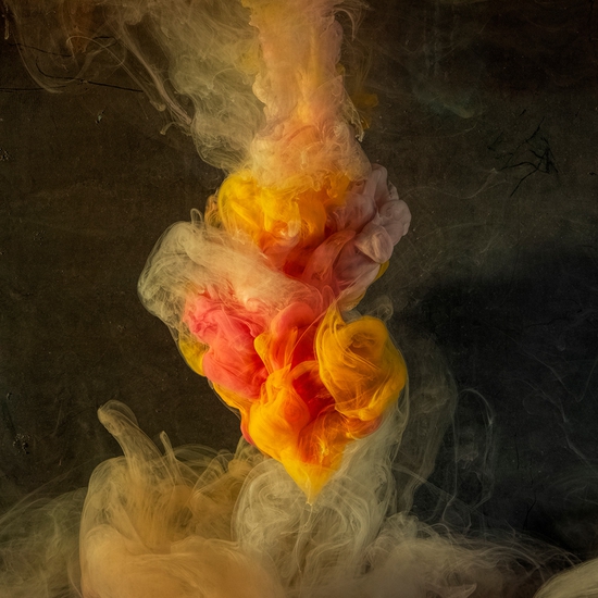 Kim Keever: Abstract 81652, 2024, Premium high gloss archival print, 54 x 44 and 59 x 48 inches, Edition of 5