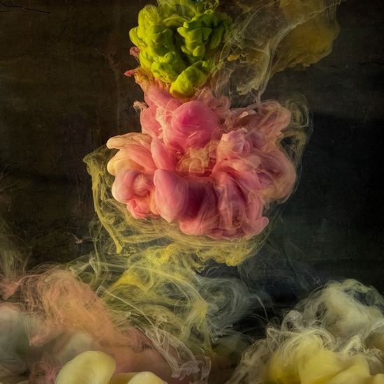 Kim Keever: Abstract 81681, 2024, Premium high gloss archival print, 48 x 33 and 63 x 44 inches, Edition of 5