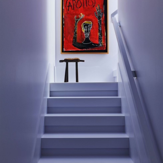 Private installation, courtesy of the artist, featured in ELLE Decor
