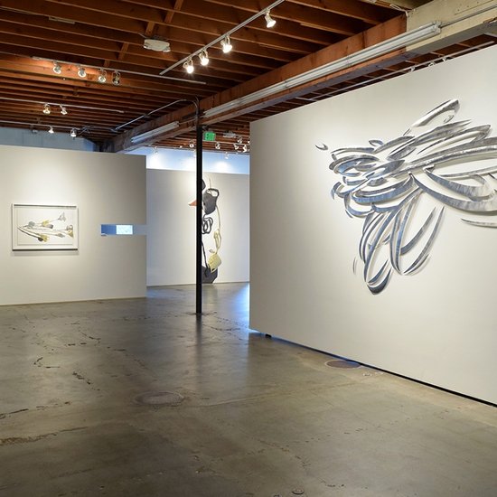 Installation in Andreas Kocks 2019 Solo Exhibition