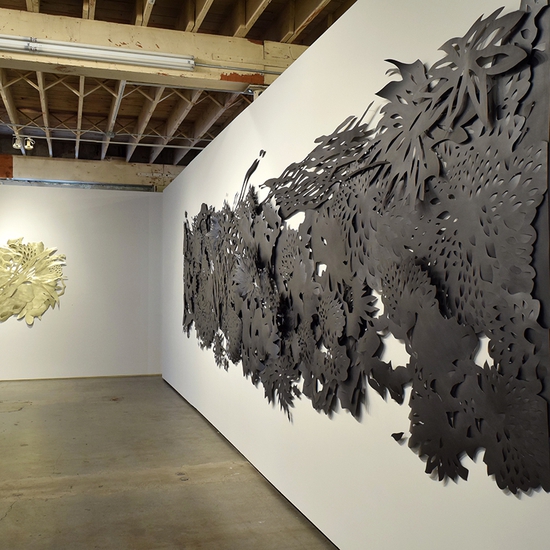 Installation in Andreas Kocks 2019 Solo Exhibition