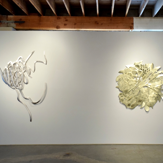 Installation in Andreas Kocks 2019 Solo Exhibition