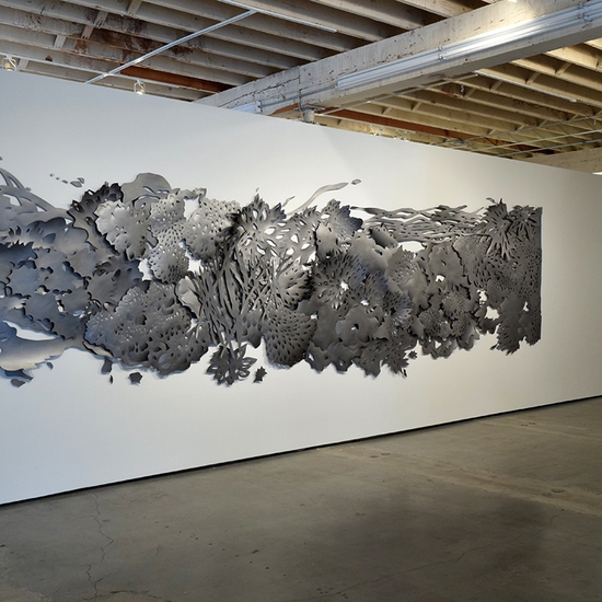 Installation in Andreas Kocks 2019 Solo Exhibition