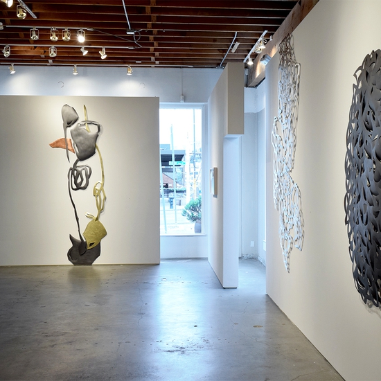 Installation in Andreas Kocks 2019 Solo Exhibition