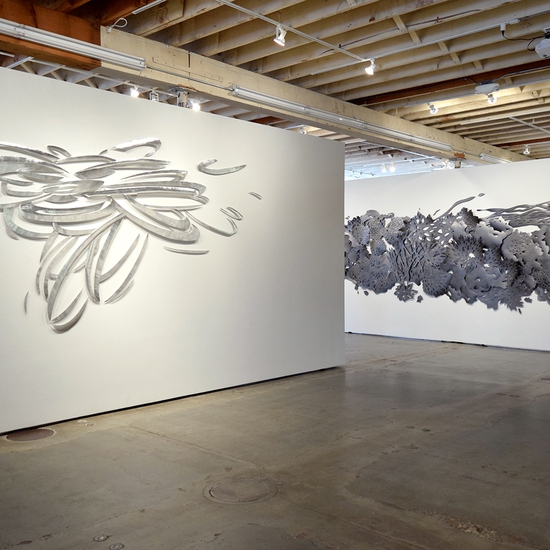 Installation in Andreas Kocks 2019 Solo Exhibition