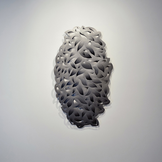 Andreas Kocks: Nocturne (#302G), 2019, Graphite on watercolor paper, 65.35 x 37.4 x 1.6 inches