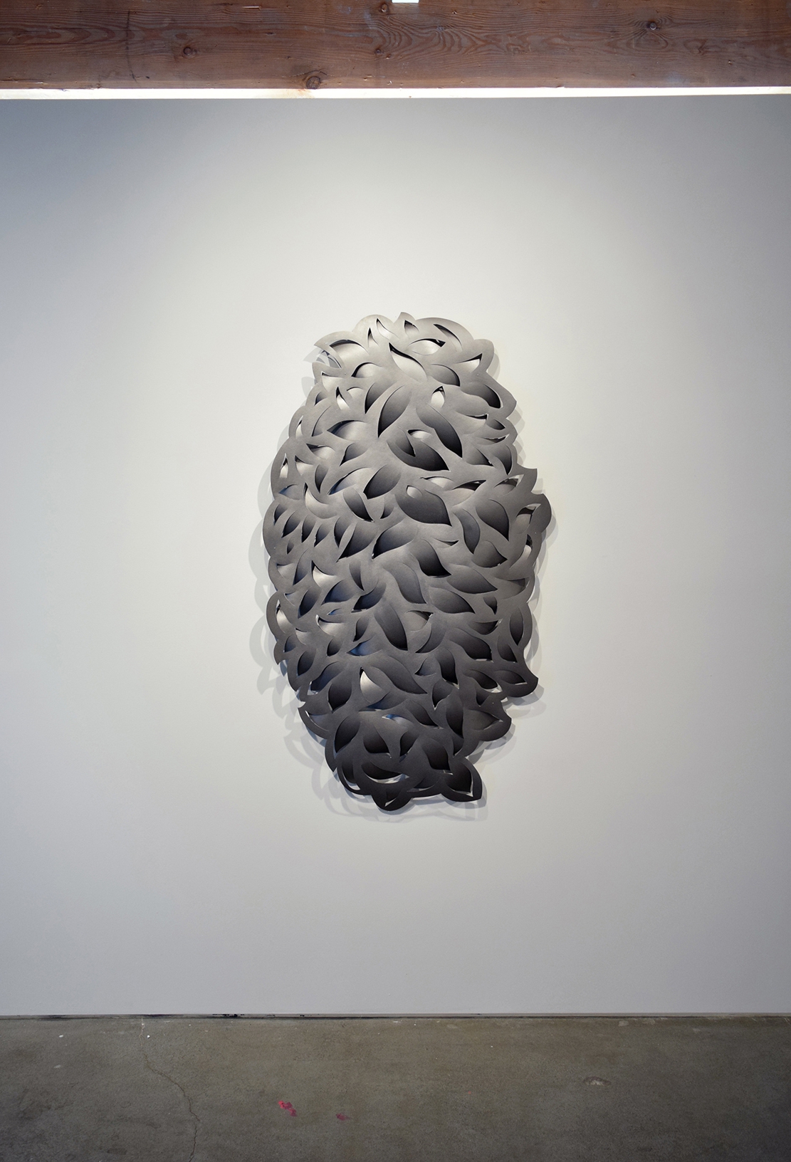 Andreas Kocks: Nocturne (#302G), 2019, Graphite on watercolor paper, 65.35 x 37.4 x 1.6 inches