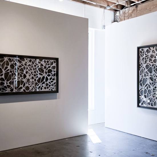 Installation in Andreas Kocks 2022 Solo Exhibition