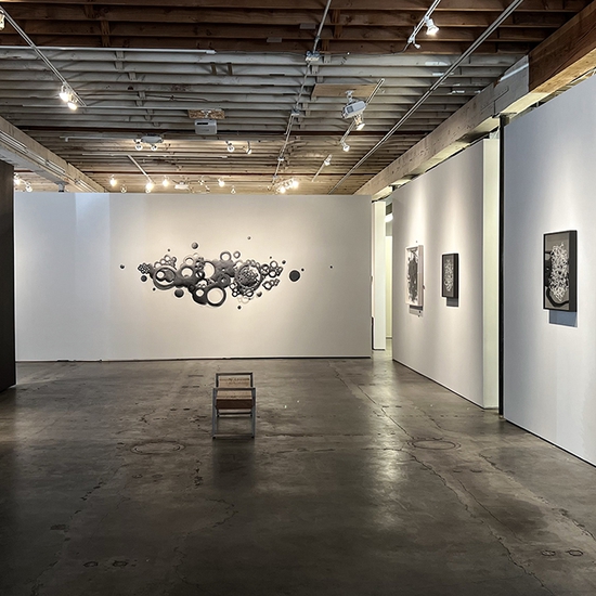 Installation in Andreas Kocks 2022 Solo Exhibition