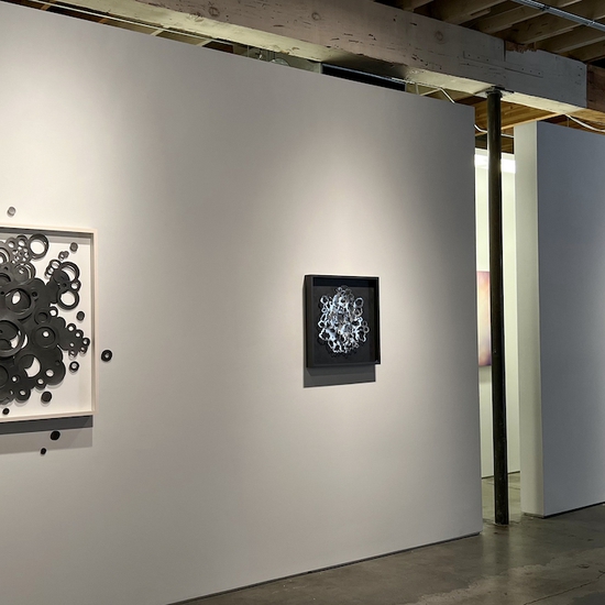 Installation in Andreas Kocks 2022 Solo Exhibition