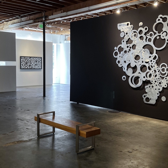 Installation in Andreas Kocks 2022 Solo Exhibition
