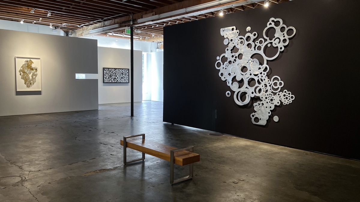Installation in Andreas Kocks 2022 Solo Exhibition