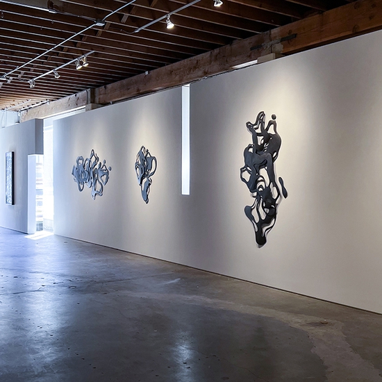Installation in Andreas Kocks 2022 Solo Exhibition