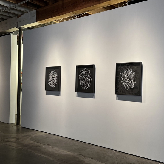 Installation in Andreas Kocks 2022 Solo Exhibition