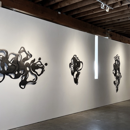 Installation in Andreas Kocks 2022 Solo Exhibition